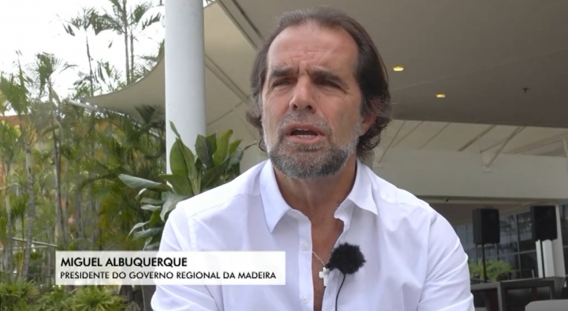 Imagem de Paulo Cafôfo e Miguel Albuquerque na Venezuela