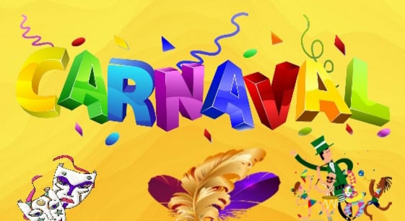 Imagem de António Horta da União Portuguesa de Hagen, vem falar da festa de Carnaval