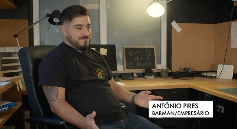 Imagem de Barman português no Luxemburgo