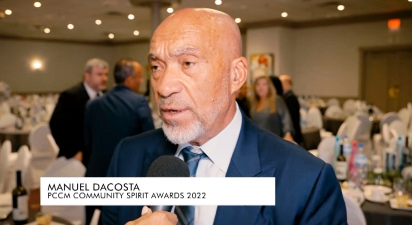 Imagem de Homenagem no Canadá a Manuel DaCosta