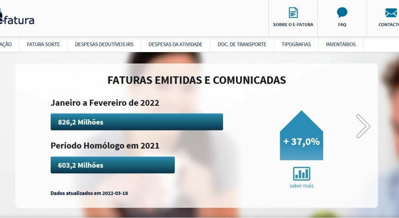 Imagem de Faturas pendentes no E-Fatura, prazo termina a 25 fevereiro