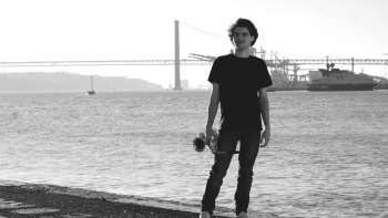 Imagem de Manuel Teles, saxofonista em Milão