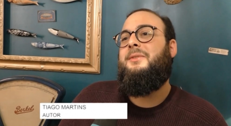 Imagem de Obra sobre gastronomia portuguesa em Paris