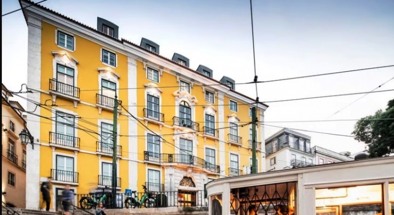 Imagem de O Palácio Ludovice após a sua reconstrução