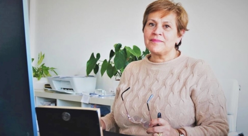 Imagem de Sépideh Radfar, iraniana em Portugal