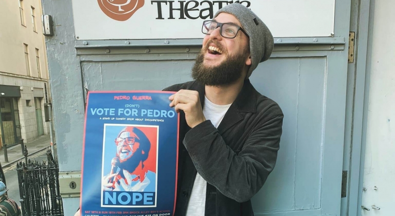 Imagem de Pedro Guerra Ribeiro, comediante em Dublin