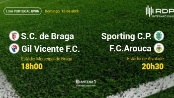 Imagem de Liga Portugal Braga x Gil Vicente, e Sporting x Arouca