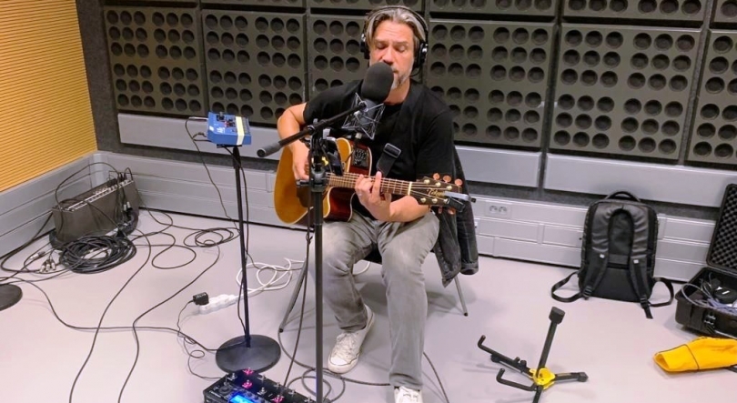 Imagem de Rogério Charraz e José Fialho Gouveia no Melhor de Portugal a apresentar o seu novo álbum