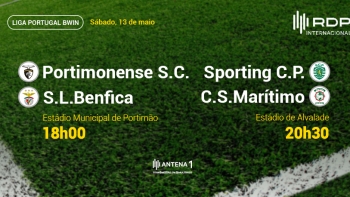 Imagem de Liga Portugal BWIN: Portimonense x Benfica e Sporting x Marítimo