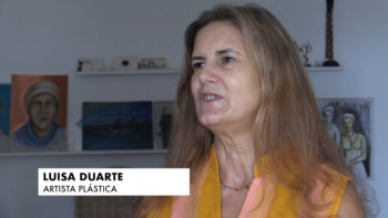 Imagem de Artista plástica em Moçambique