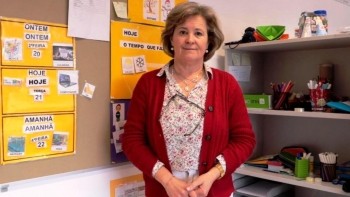 Imagem de Ana Moniz, professora distinguida no ensino especial