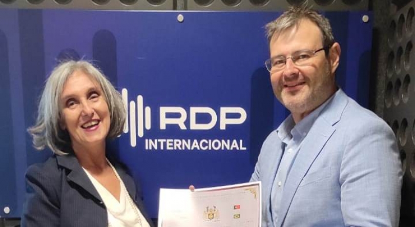 Imagem de Jornalista Paula Machado da RDP Internacional foi distinguida