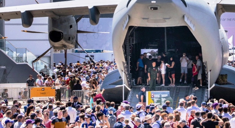 Imagem de Participação lusa no Paris Air Show, 19 e 25 de junho em Paris