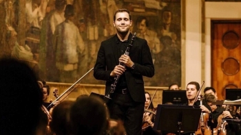Imagem de Sérgio Pires é clarinetista na Orquestra Sinfónica de Londres