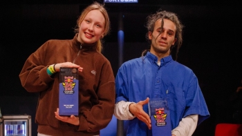 Imagem de Found Kid e Valéria sobre a arte do Breaking