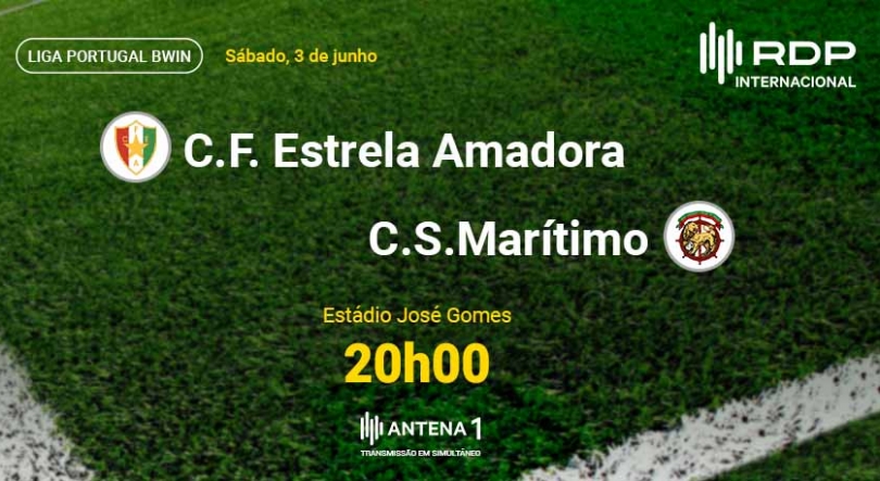 Imagem de Liga Portugal BWIN: Estrela Amadora x Marítimo 03 Jun