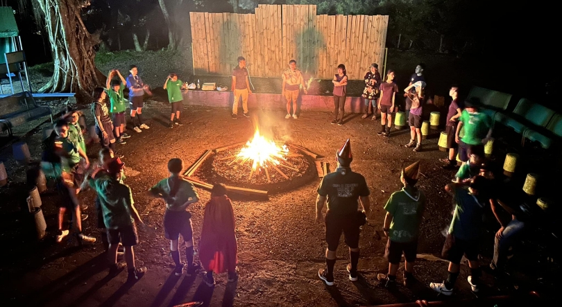 Imagem de Escuteiros Lusófonos de Macau na RDP Internacional