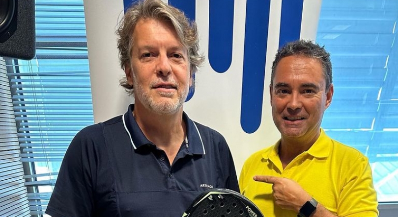 Imagem de Vasco Mensurado e o Clube Vive Padel