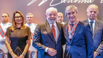 Imagem de Luís Faro Ramos recebeu alta condecoração da Marinha brasileira