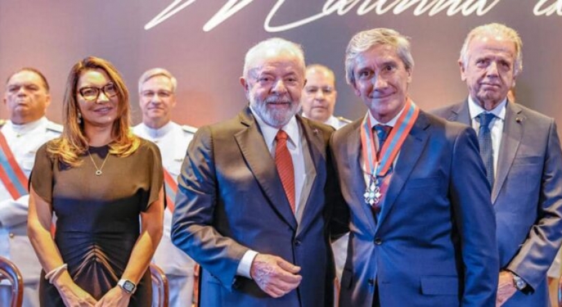 Imagem de Luís Faro Ramos recebeu alta condecoração da Marinha brasileira