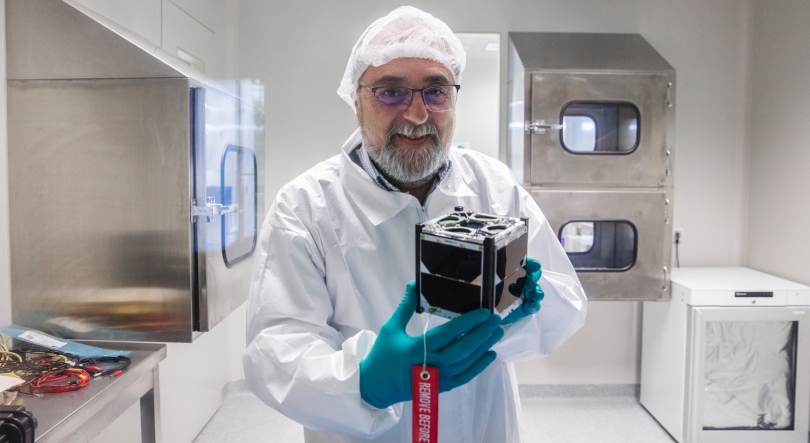 Imagem de ISTSat-1, lançamento previsto para dezembro