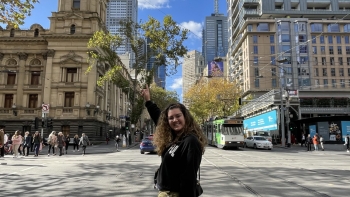 Imagem de Solange Alves, gestora de restaurante em Melbourne