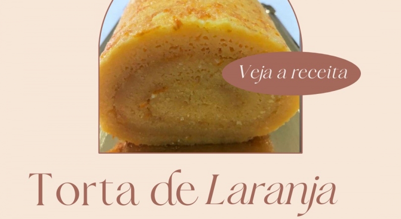 Imagem de Torta de Laranja da Chef Andreia Moutinho