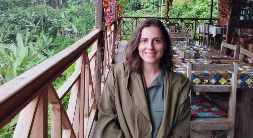 Imagem de Cátia Sofia Moreira, professora em São Tomé e Príncipe