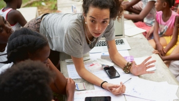 Imagem de Sofia Ramos, serviço social em São Tomé e Príncipe