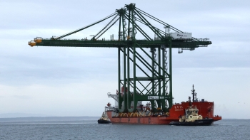 Imagem de Novos pórticos abrem Sines aos maiores navios porta-contentores na Península Ibérica