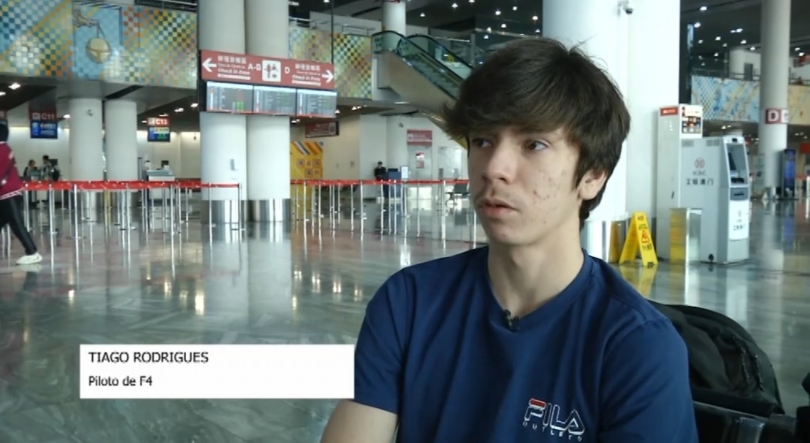 Imagem de Tiago Rodrigues lidera campeonato chinês de Fórmula 4