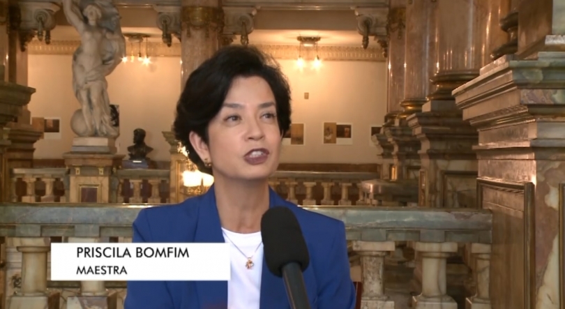 Imagem de Priscila Bomfim dirige várias orquestras no Brasil