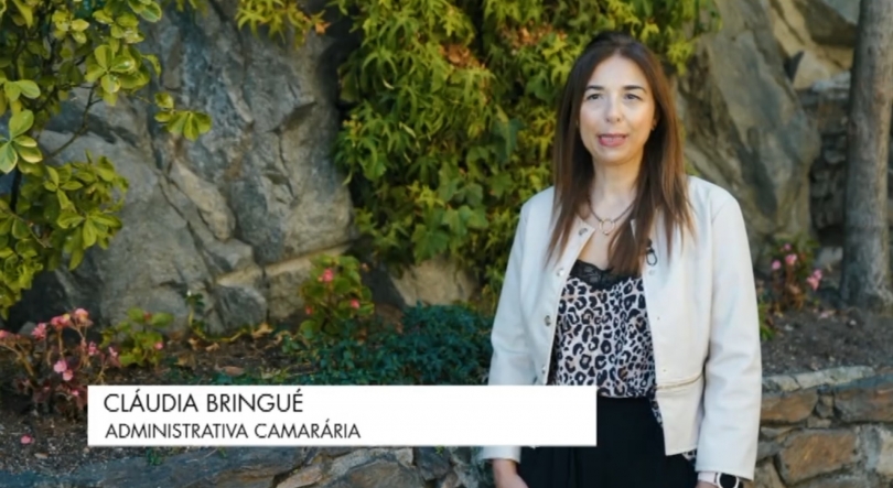 Imagem de Cláudia Bringué apoia crianças em Andorra