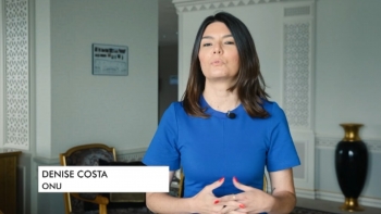 Imagem de Denise Costa e Ana Carmo afirmam a língua lusa na ONU