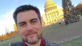 Imagem de Ricardo Guerreiro é operador de câmara da RTP na Virgínia