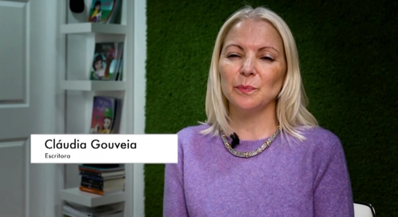 Imagem de Cláudia Gouveia encoraja jovens através da escrita