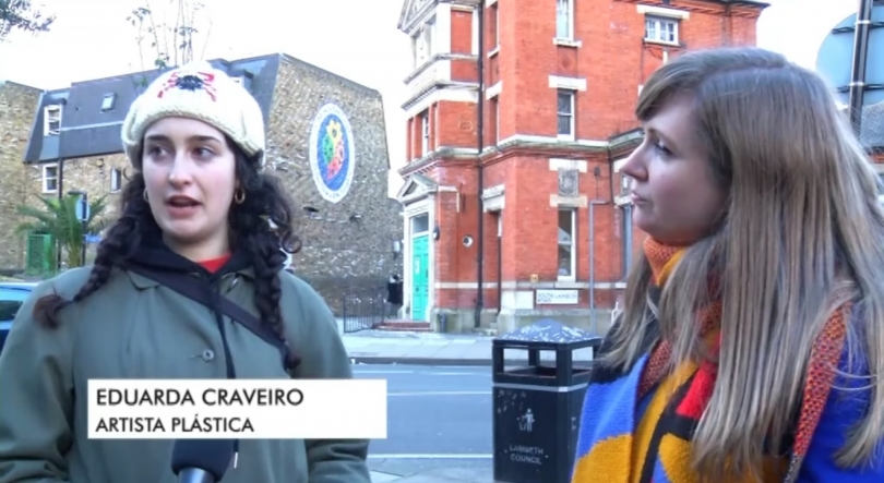 Imagem de Mural de Boas Vindas em Litle Portugal, Londres