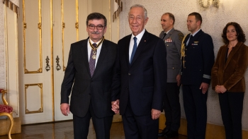 Imagem de José Correia, criador da Bee-Clean com Mário Costa este sábado