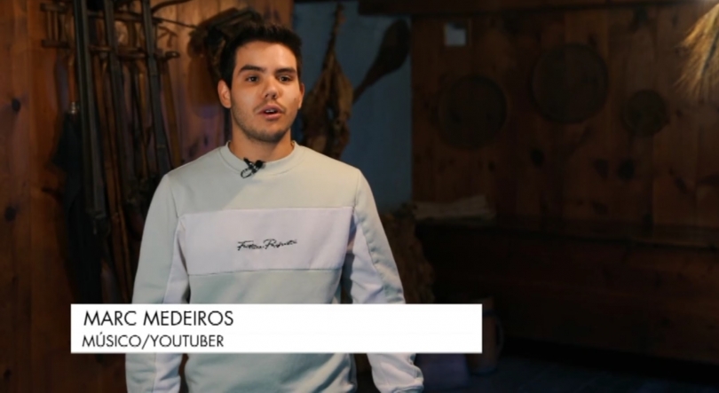 Imagem de Marc Medeiros percorre via de música e história