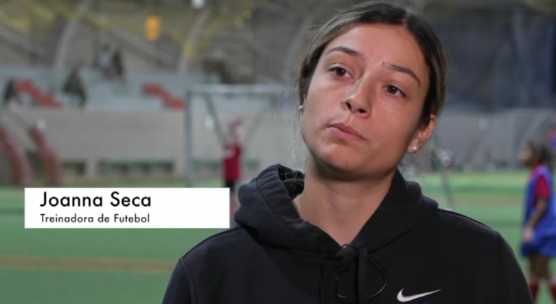 Imagem de Joanna Seca viveu e vive para o futebol