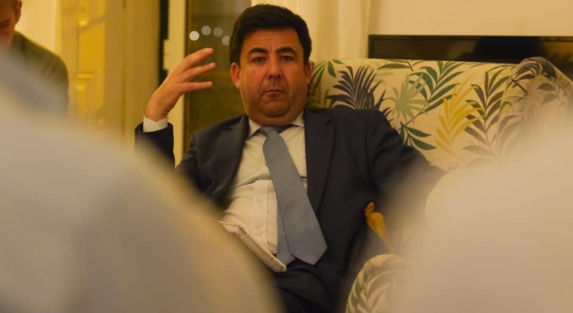 Imagem de Nuno Sampaio, secretário de Estado dos Negócios Estrangeiros e da Cooperação