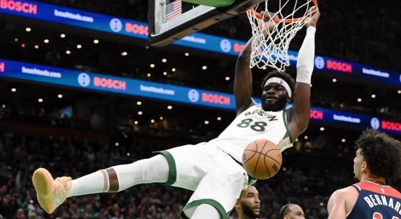 Imagem de Neemias Queta com novo recorde de pontos em triunfo dos Celtics