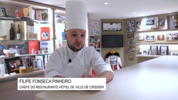 Imagem de Chef Filipe Pinheiro dirige restaurante com 3 estrelas Michelin