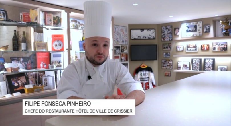 Imagem de Chef Filipe Pinheiro dirige restaurante com 3 estrelas Michelin