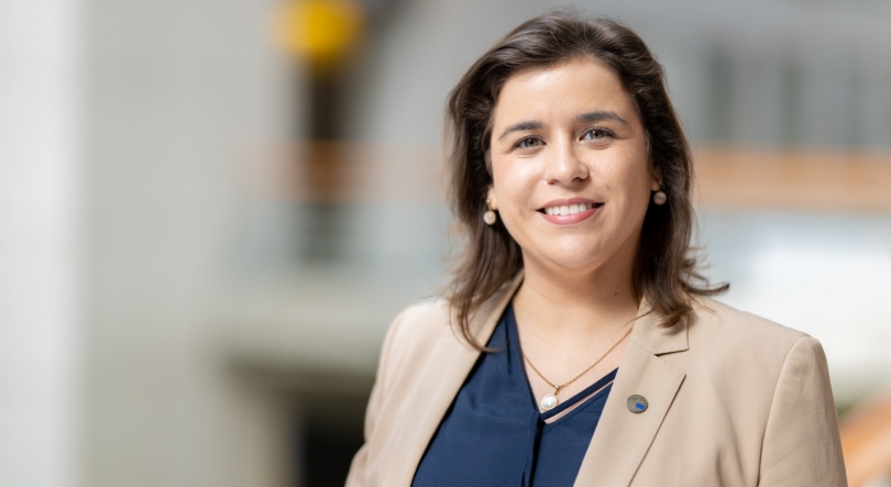 Imagem de Sara Cerdas, negociadora do mecanismo europeu de proteção civil