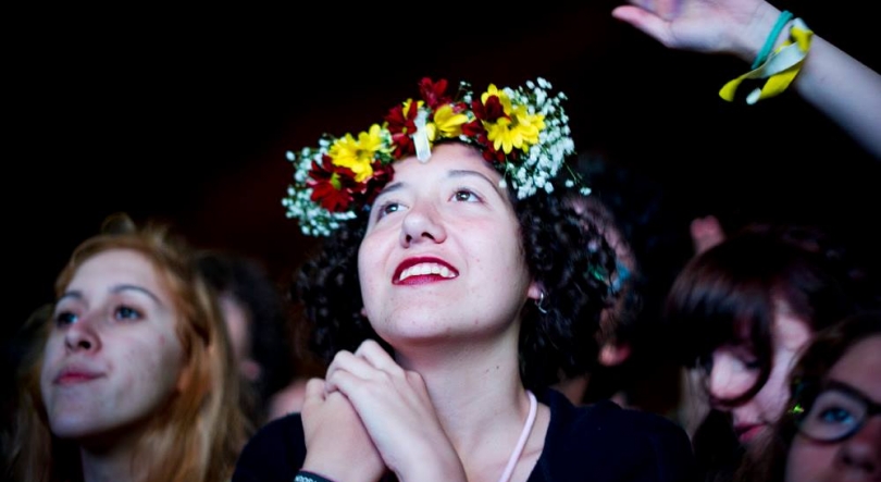 Imagem de Uma artista portuguesa de teatro e performance no Reino Unido