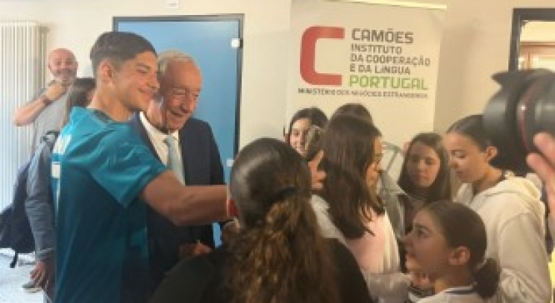 Imagem de Marcelo e Montenegro comemoram Dia de Portugal na Suíça