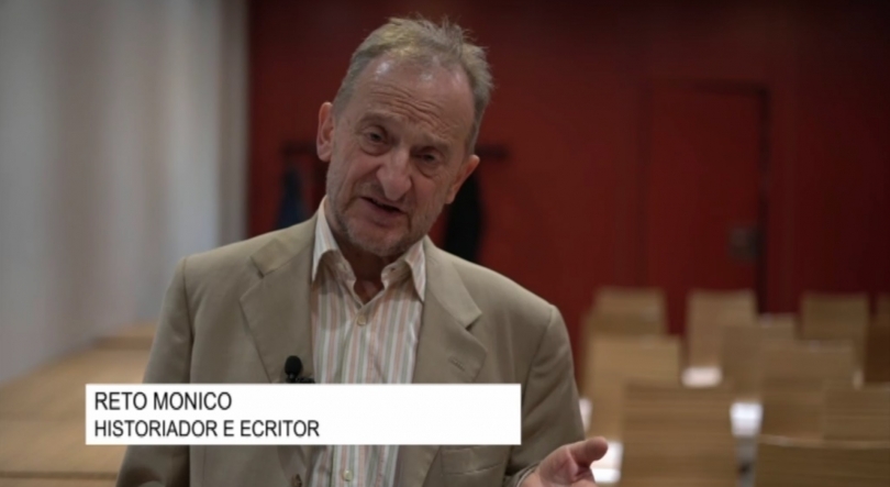 Imagem de Reto Monico apresentou a sua mais recente obra