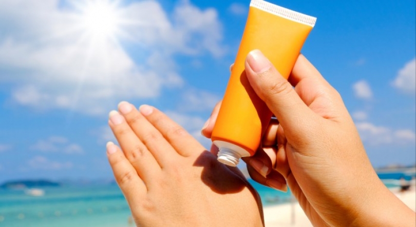 Imagem de Protetor solar amigo do ambiente