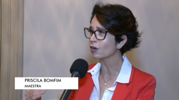 Imagem de Maestrina portuguesa Priscila Bonfim
